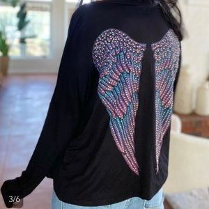 Angelic Vibe Cardigan -Black